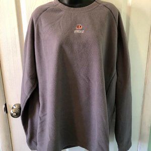 Super Soft Grey Bengals Sweatshirt Size XL